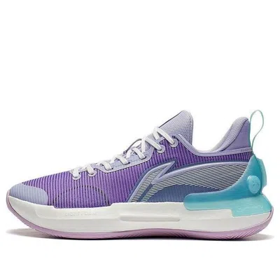Li-ning Yushuai Retro On Court 'lavender' In Blue