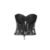 Lia Aram Women's Black Hand-embroidered Corset In Black
