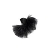 Lia Aram Women's Black Tulle-trimmed Corset In Black