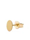 Lia Di Gregorio 18kt Yellow Gold Circle Stud Earring In Gold