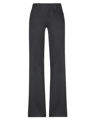 Lia-ne Woman Pants Black Size 32 Polyester, Rayon, Elastane
