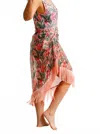 Lia Sahara Fringed Pareo In Welcome To Miami In Multi