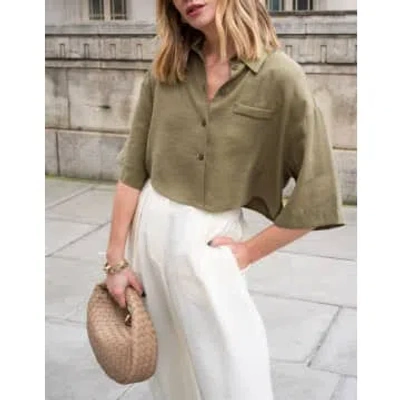 Libby Loves Tomo Shirt In Neutrals