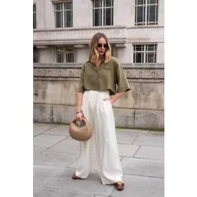 Libby Loves Tomo Trousers In Neutrals