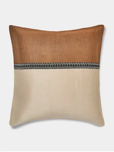Libeco Etienne Belgian Linen Cushion (25in/63cm)