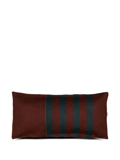 Libeco Juniper Stripe Pillow Cover In Brown