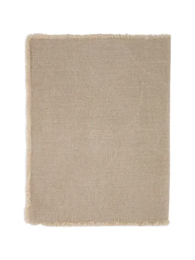 Libeco Pacific Frayed Placemat In Brown