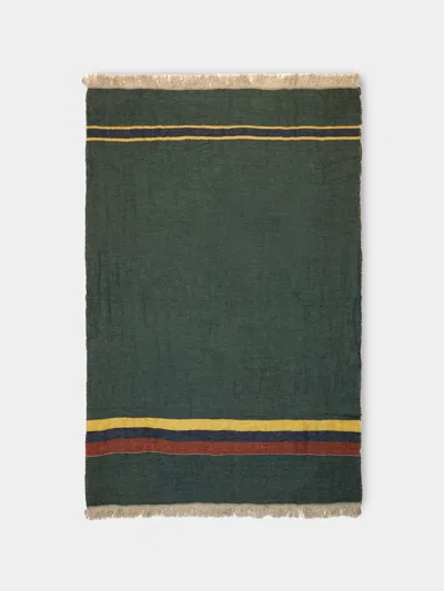 Libeco Spruce Belgian Linen Towel  Abask Luxury Gift