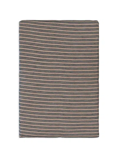 Libeco Striped Duvet Cover In Brown