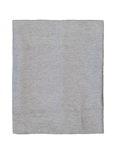 Libeco Workshop Striped Duvet Cover In Gray