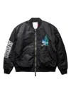 Liberaiders Graphic-print Bomber Jacket In Black