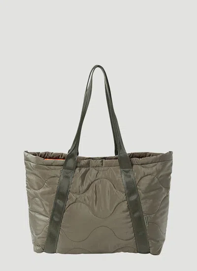 Liberaiders Px Quilted Tote Bag In Khaki