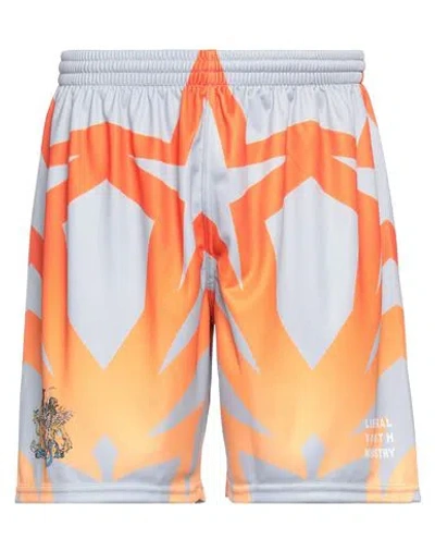 Liberal Youth Ministry Man Shorts & Bermuda Shorts Grey Size S Polyester
