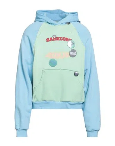 Liberal Youth Ministry Two-tone Graphic Print Hoodie In Green