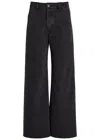 Liberowe Alba Wide-leg Jeans In Black