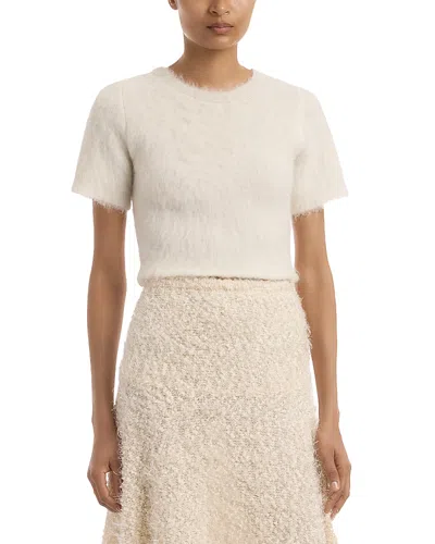 Liberowe Amelie Alpaca Blend Knitted Top In Neutral