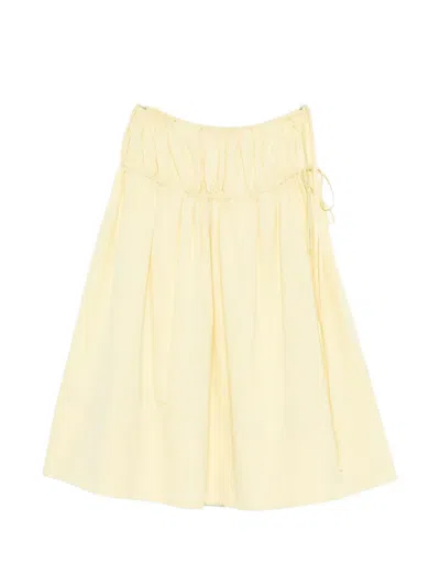 Liberowe Eve Midi Skirt In Yellow