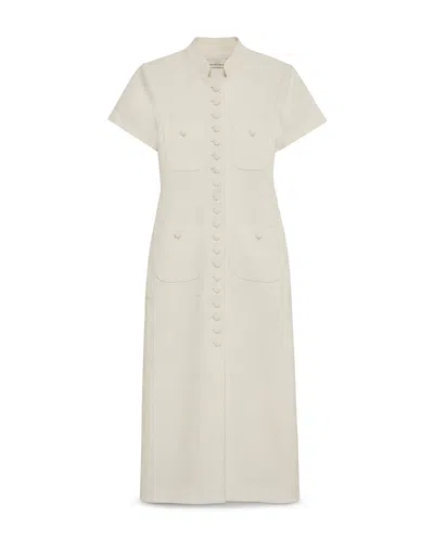 Liberowe Imperial Wool Dress In White