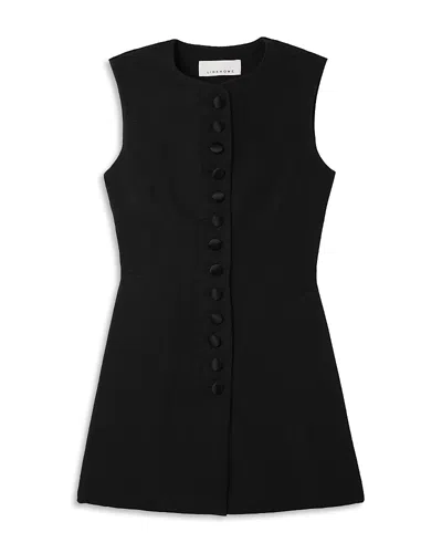 Liberowe Jayla Woven Vest In Black