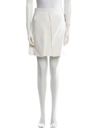 Pre-owned Liberowe Mini Skirt W/ Tags In White