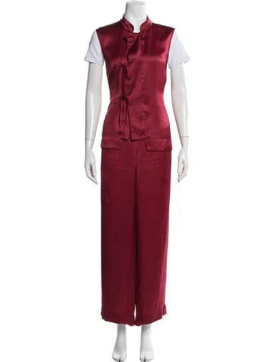 Pre-owned Liberowe Pant Set In Red