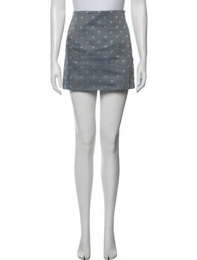 Pre-owned Liberowe Printed Mini Skirt In Multi