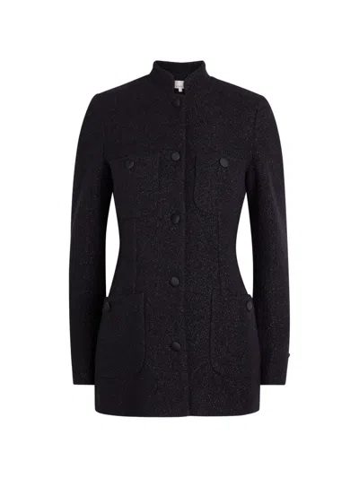 Liberowe Raja Button-up Jacket In Black