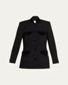Liberowe Raja Signature Single-breasted Jacket In Black