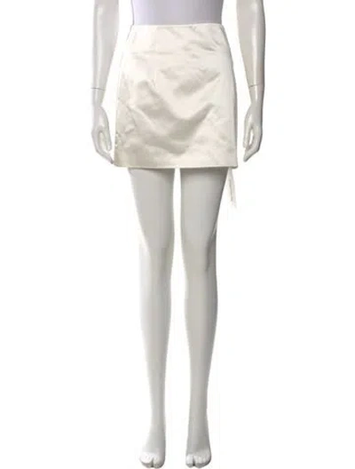 Pre-owned Liberowe Silk Mini Skirt In Black