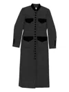 Liberowe Single-breasted Coat In Gray