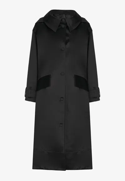 Liberowe Tuesday Oversized Overcoat In Black