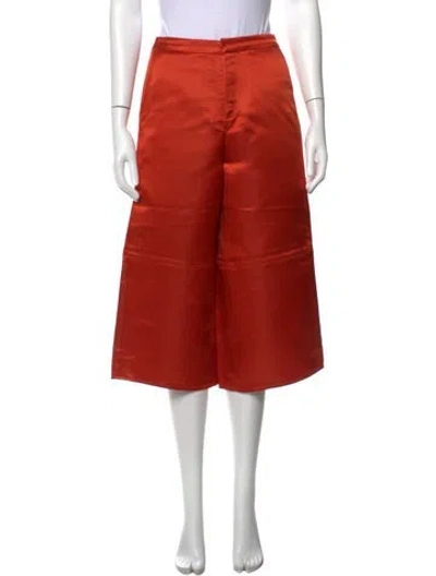 Pre-owned Liberowe Wide Leg Pants In Orange
