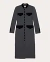 Liberowe Single-breasted Coat In Grey