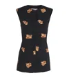Liberowe Wool-blend Embroidered Vania Waistcoat In Black