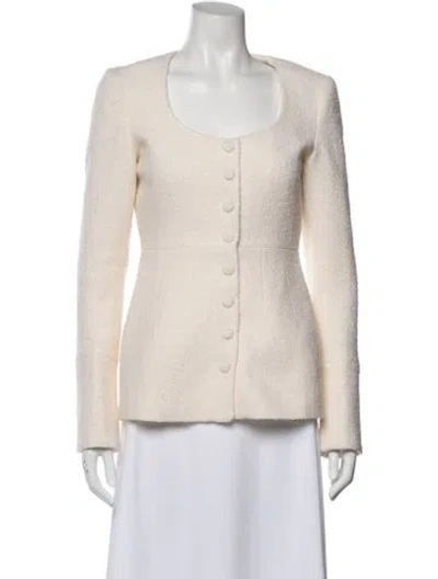 Pre-owned Liberowe Wool Evening Jacket In Neutral