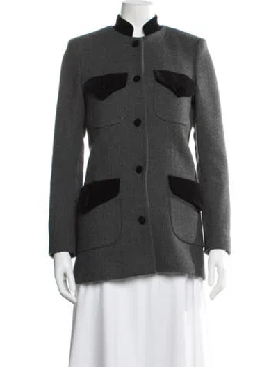 Pre-owned Liberowe Wool Jacket In Gray