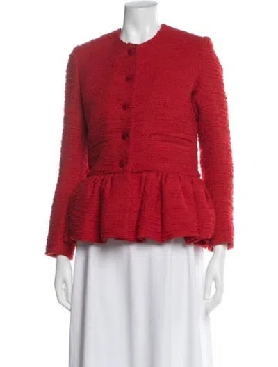 Pre-owned Liberowe Wool Jacket In Red