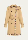 LIBERTINE BUTTON TOWN BELTED TRENCH COAT