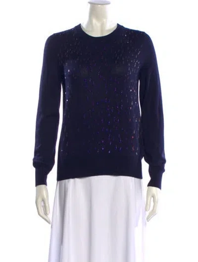 Pre-owned Libertine Cashmere Crew Neck Sweater In Blue