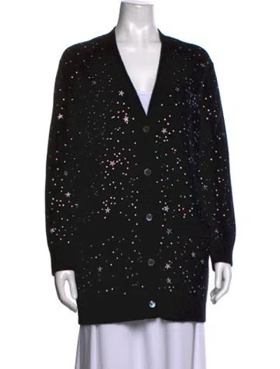 Pre-owned Libertine Cashmere Printed Sweater W/ Tags In Black
