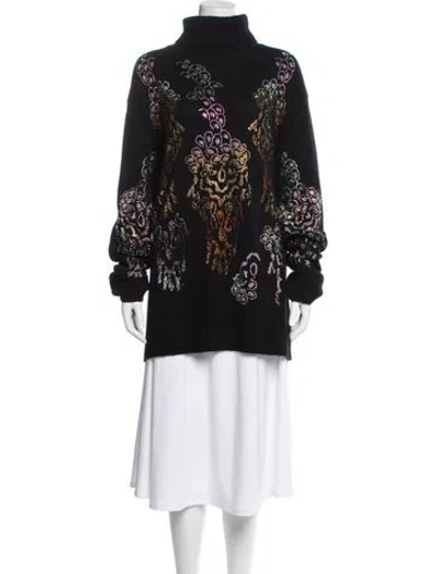 Pre-owned Libertine Cashmere Turtleneck Sweater In Black