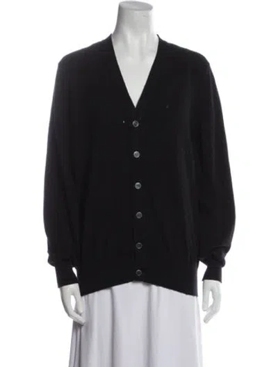 Pre-owned Libertine Cashmere V-neck Sweater In Black