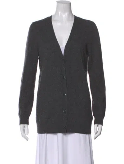 Pre-owned Libertine Cashmere V-neck Sweater In Gray