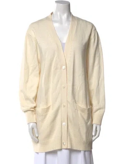 Pre-owned Libertine Cashmere V-neck Sweater W/ Tags In Neutral