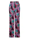 Libertine Acid Trip Flared Trumpet Pants In Multi