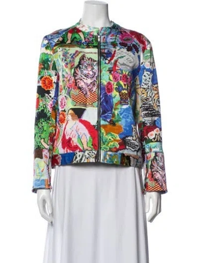 Pre-owned Libertine Graphic Print Jacket In Multicolor