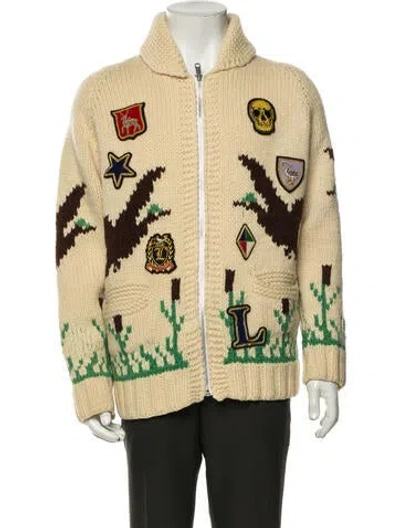Pre-owned Libertine Graphic Print Jacket In Neutral