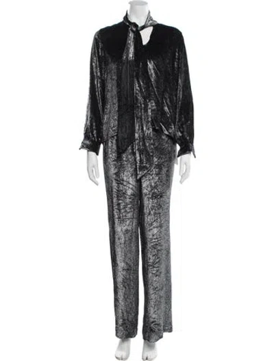 Pre-owned Libertine Pant Set In Silver