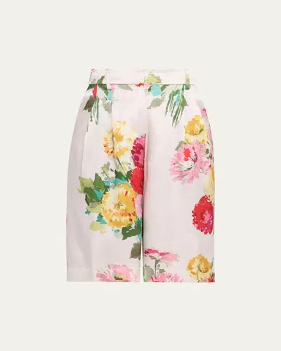Libertine Pat Nixon Bridget Shorts In Multi