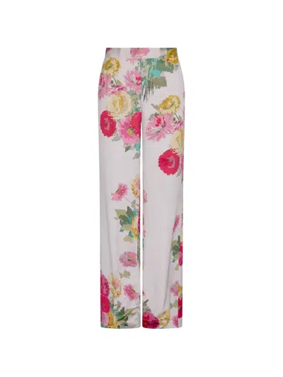 Libertine Pat Nixon Slim Aarons Trousers In Multi